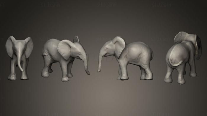 Статуэтки животных Слон игрушка